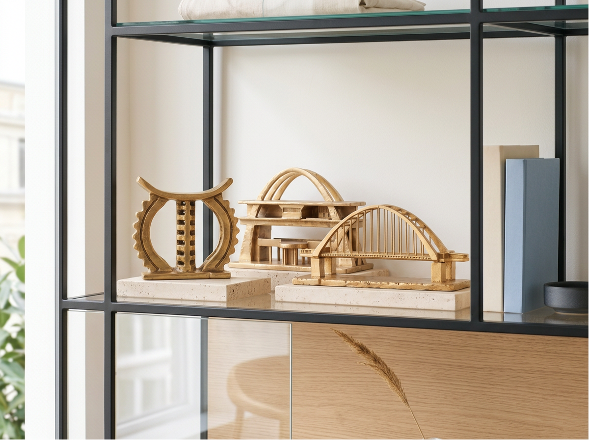 Independence Arch / Adomi Bridge / Golden Stool 3-in-1 by House of Akwaaba