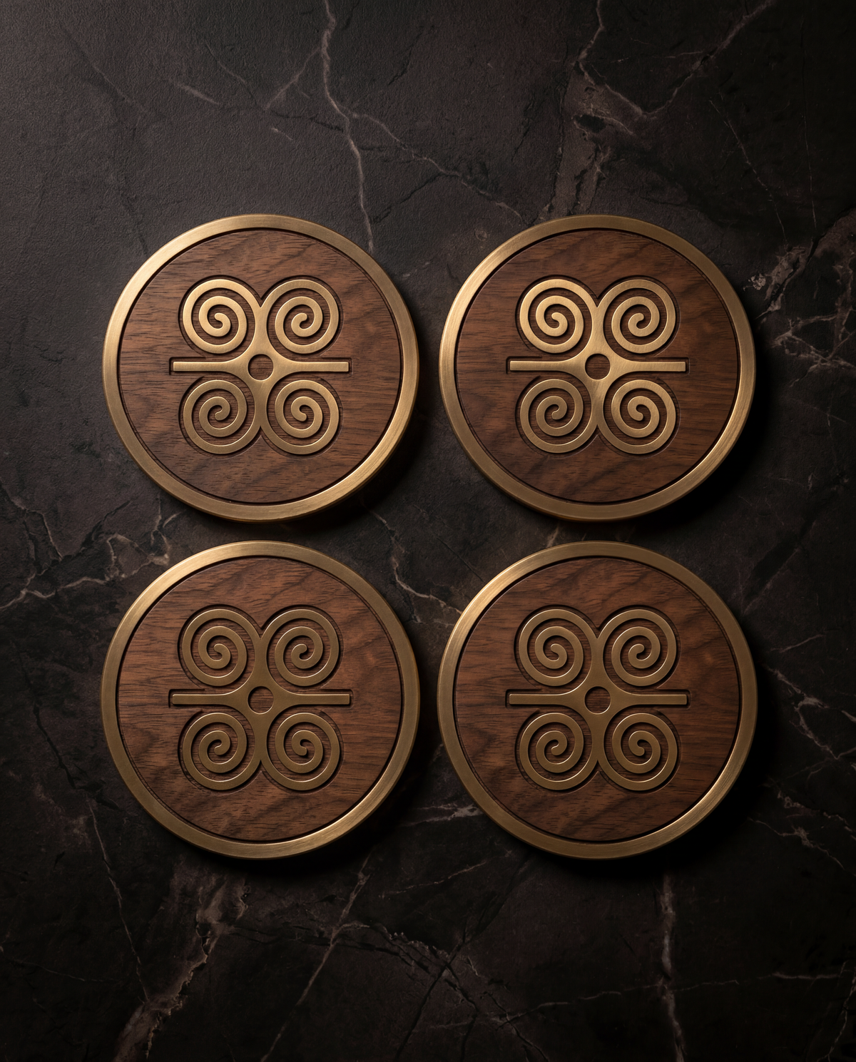 Coaster Set by House of Akwaaba