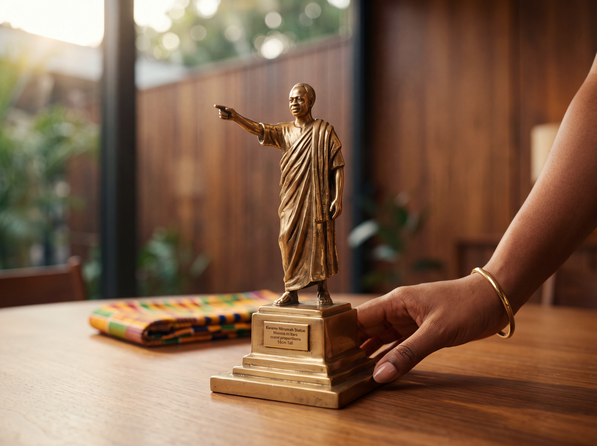 Kwame Nkrumah Statue by House of Akwaaba