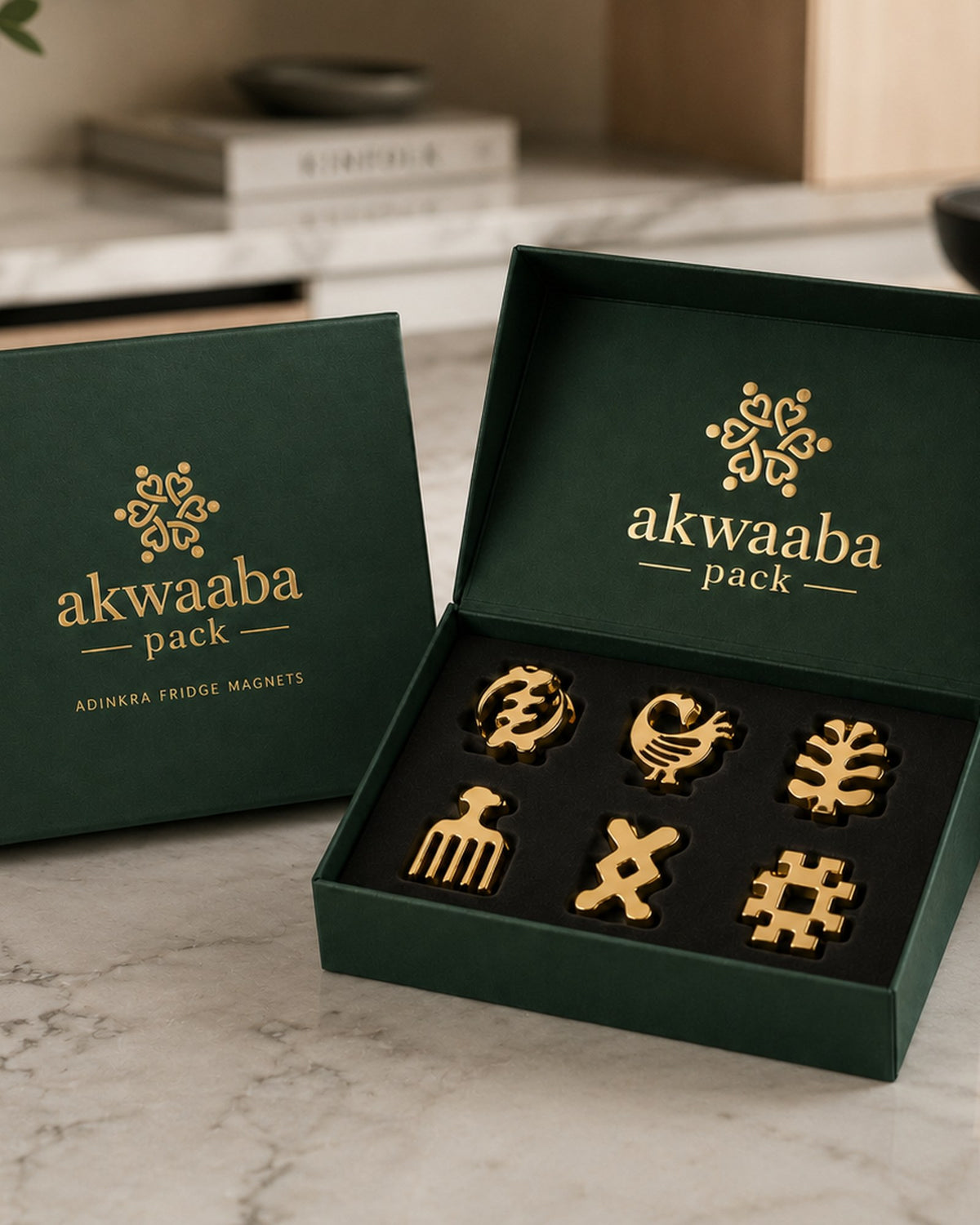 Adinkra Fridge Magnets Set — featured view