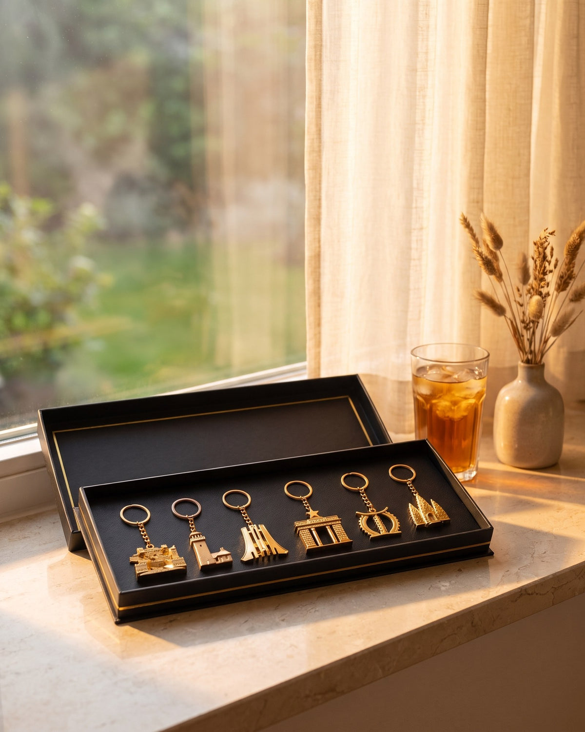 Brass Keychains - Set of 6 — featured view