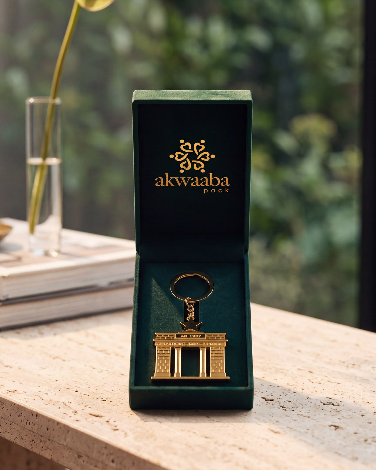 Iconic Brass Keychain — featured view